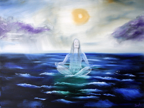 Transparent Meditation, schilderij uit 2010